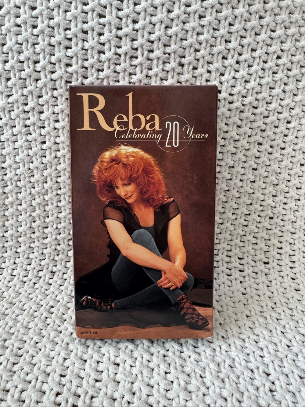 Reba Celebrating 20 Years VHS Vintage Country Music Concert 1996